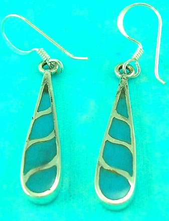a jewelry wholesale company features sterling silver oval rounded shpaed turquoise earring 