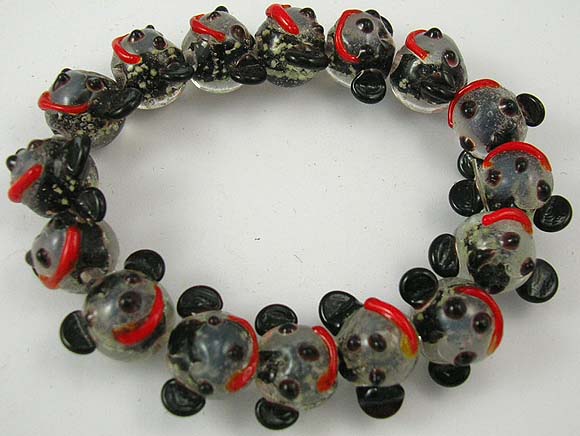 online cheap jewelry wholesale manufactured cute bear styled charm bracelet 