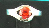 online jewelry wholesale shop presents man-made diamond with unique center stone style, perfect for gifts    