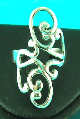 art jewelry cheap store manufactured filigree styled ring    