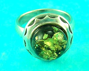 sell jewelry online wholesale group manufactures sparkling amber ring 